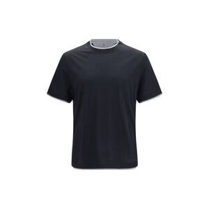 Brunello Cucinelli Men Silk T-Shirt